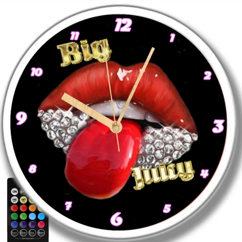 Big Juicy clock led light and remote - Picture 6 of 6